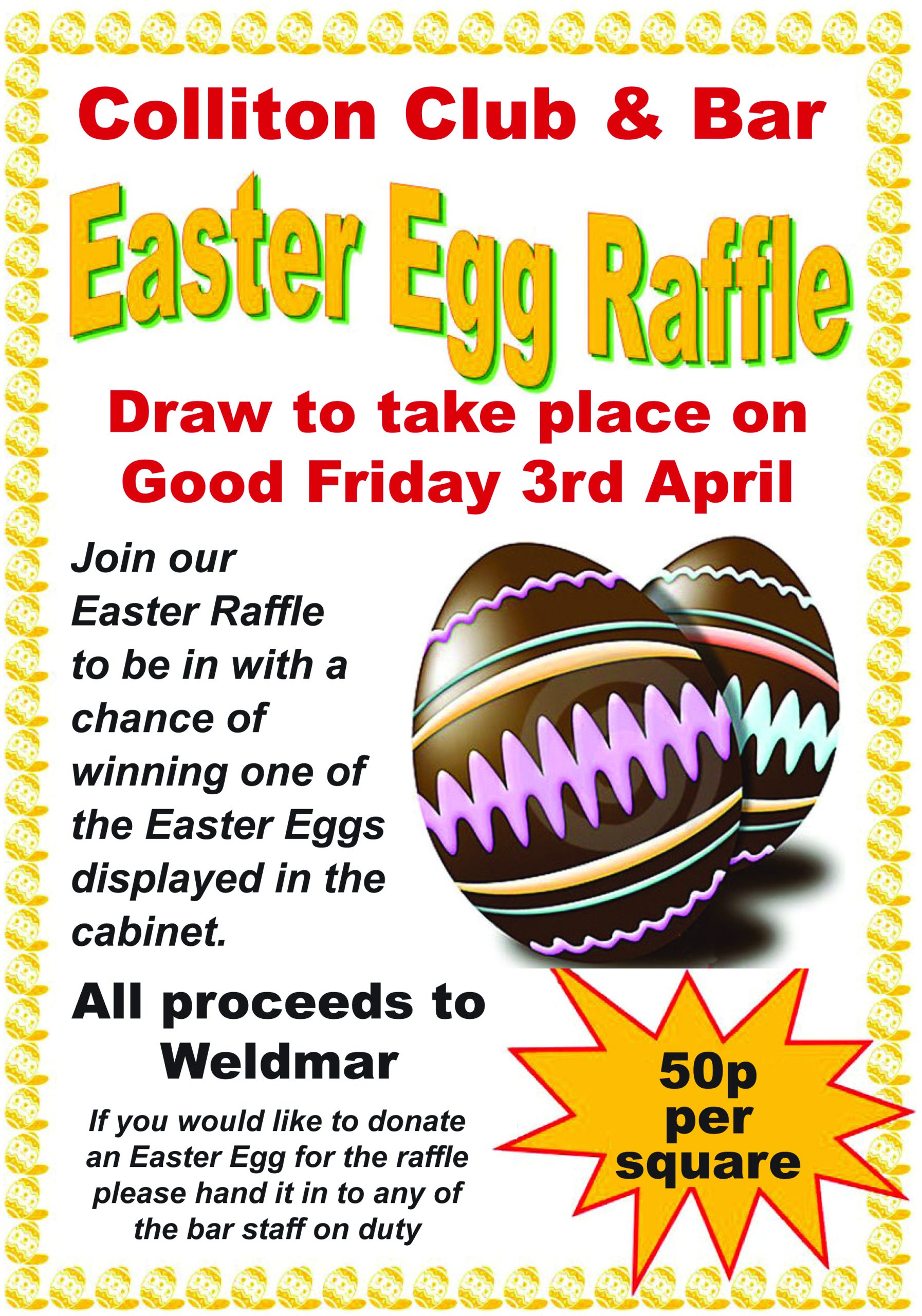Colliton Easter Egg Draw