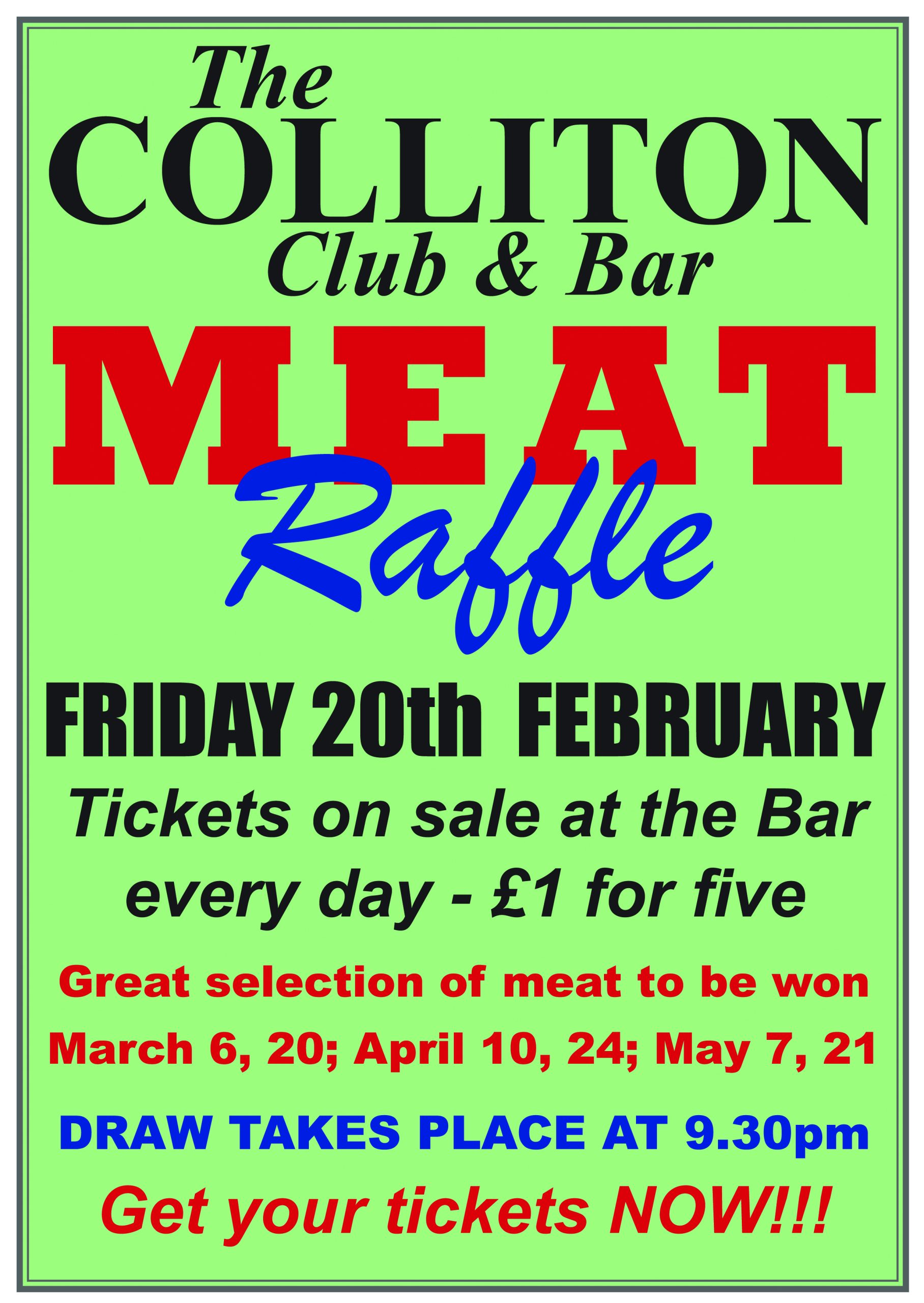 Colliton Meat Draw